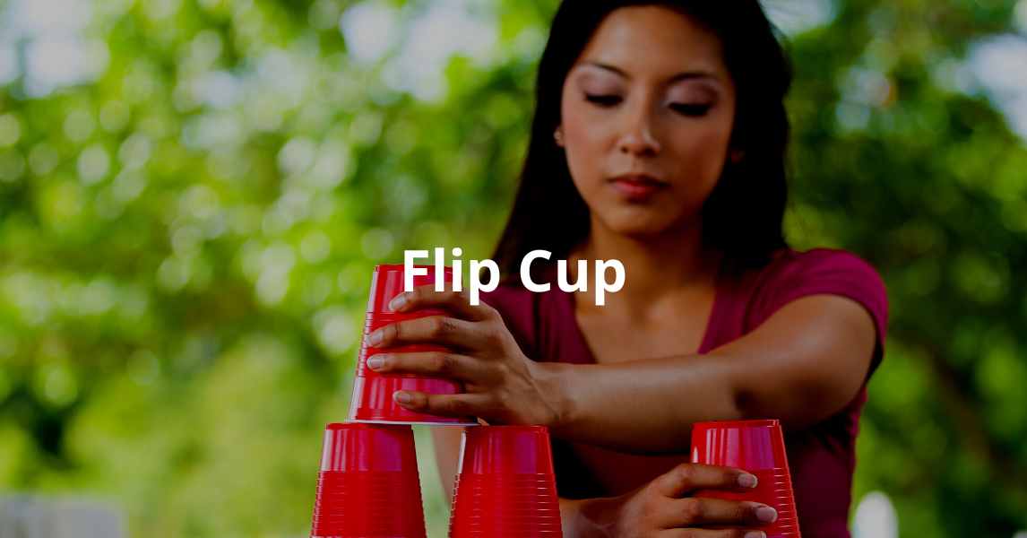 Flip Cup for couple drinking games