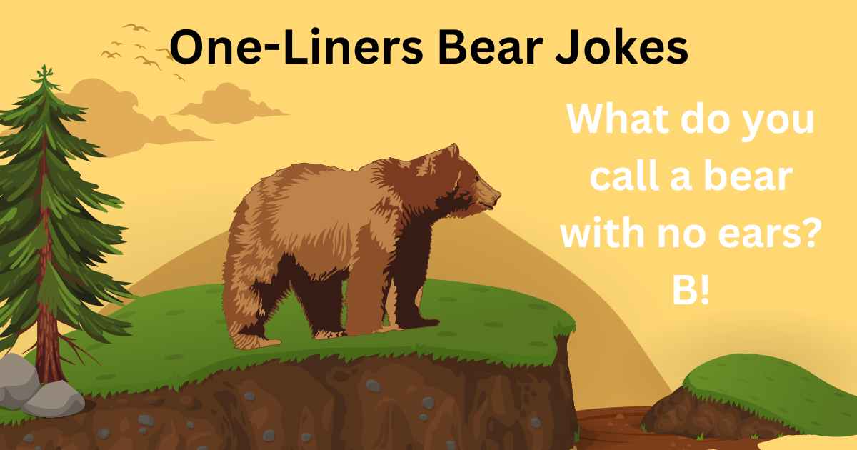 One-Liners Bear Jokes