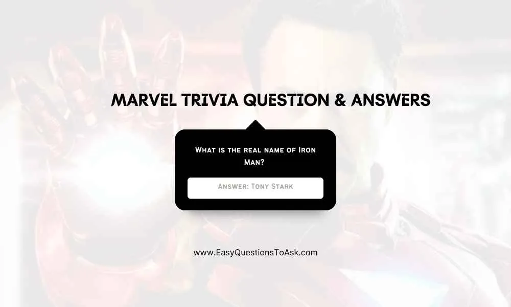 What is the real name of Iron Man